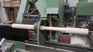 ИНТЕРЕСНЫЕ процессы АВТОМАТИЧЕСКОЙ деревообработки -  Interesting automatic woodworking processes