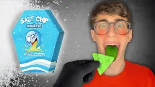 Mangio LA PATATINA PIÙ SALATA DEL MONDO! Salt Chip Challenge