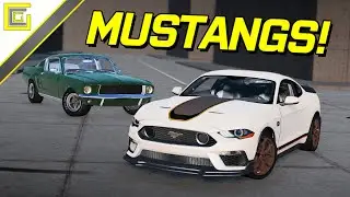 3 MUSTANG MODS! I BeamNG Drive Crashes 