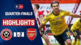 Late Ceballos Strike Seals Semi-Final Spot | Sheffield United 1-2 Arsenal | Emirates FA Cup 19/20