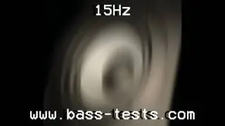 15 Hz Bass Test / BASS Sound - 15hz
