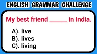 Ultimate Mixed English Grammar Challenge - Can YOU Pass This Quiz?