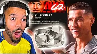 REACTING TO CRISTIANO RONALDOS BRAND NEW YOUTUBE CHANNEL!!