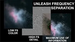 Pro-Level Frequency Separation For Multi-Layer Sharpness & Color Enhancement