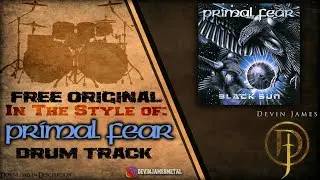 🥁 Primal Fear Style Drum Track - 141 BPM (FREE WAV DOWNLOAD)