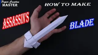 How to Make a Hidden Assassin's Blade out of Paper