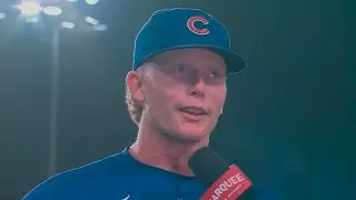 Pete Crow-Armstrong Postgame Interview after Ending the Game with a Home Run Robbing Catch!