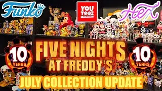 Fnaf Collection Tour July 2024 The FNAF 10th Anniversary Special Part 1 (Pre Rearrangements)