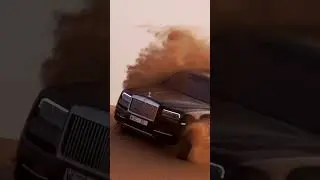 Rolls Royce SUV in the Desert