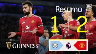 Resumo | Man City 1-2 Man United | Premier League 24/25