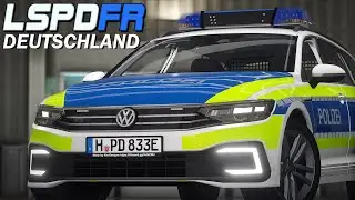 Highspeed mit der POLIZEI Hannover: Flüchtige nach RAUBÜBERFALL! - LSPD:FR | GTA 5 (Deutsch/German)