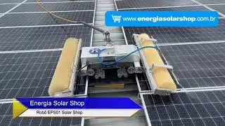 Robô de Limpeza Solar a Venda no Brasil - Limpeza Automatizada de Usinas de Energia Solar