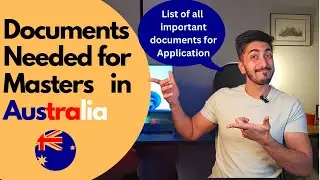 Masters of Architecture, Documents Required for Admission in Australia  - Updated