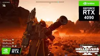 HELLDIVERS 2: Airburst Rocket Launcher on RTX 4090 24GB (4K Maximum Graphics)