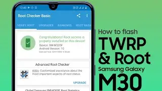 How To Flash TWRP & Root Samsung Galaxy M30 (Android 10)| Easiest Method