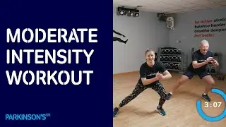 Moderate intensity workout with Neuro Heroes | Parkinson's UK |
