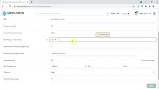 How to increase the DirectAdmin File Manager Max Request / Upload Size