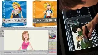 Learn How To Create and Draw Anime Characters With Anime Studio Pro 3D Animation Software