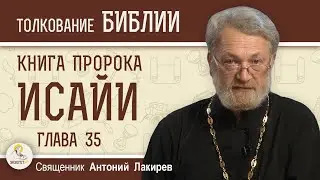 Книга пророка Исайи. Глава 35 Слепые увидят, глухие услышат и хромой вскочит Свящ. Антоний Лакирев