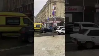 Лобовое ДТП на односторонней дороге