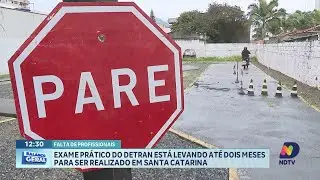 Falta de profissionais no Detran aumenta espera para habilitação em Itajaí