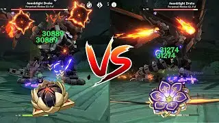 Gilded Dreams vs Flower of Paradise Lost - Hyperbloom Comparison | Genshin Impact