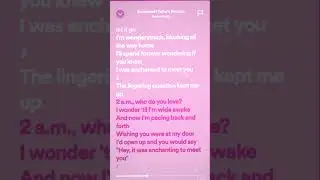 Taylor Swift - Enchanted (Speed Up/Lyrics)