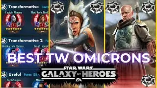 RANKING all TW Omicrons in SWGOH (Feat. Solobass15)