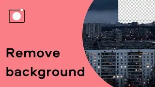 How to REMOVE BACKGROUND from image | NEW Movavi Picverse Tutorial