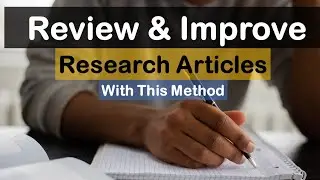 How to Review and Improve Research Articles with ChatGPT