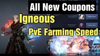 Black Desert Mobile Igneous Insane PvE Farming Speed & All New Coupon Codes