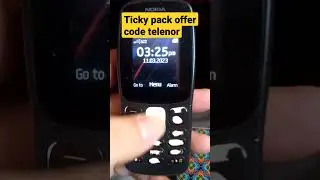 How to subsuribe ticky pack offer!Telenor tickey pack offer code!1 day call package 