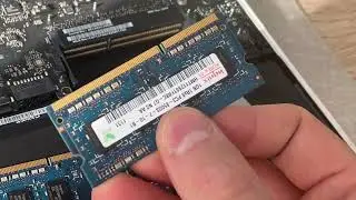 Замена оперативной памяти на Macbook Pro a1278 a1286 и Macbook a1342