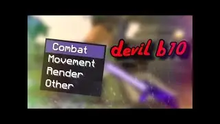 Devil b10 l Самый Лучший  чит для скай пвп на Minecraft! l Мощная аура и Хороший Лонг!