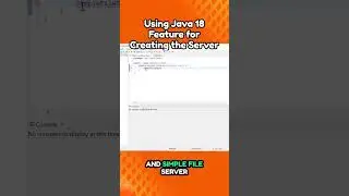 #JAVA18 #feature for #creating the #server #HTTPSERVER #webserver #Java