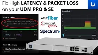 How to fix High Latency and Packet Loss on Unifi Gateway