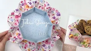 How to make Fabric Bowl | Basket Tutorial | Sewing idea for Beginners