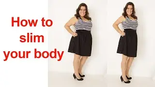 How to transform a body shape | make Slim body in Photoshop | make fat to fit | make someone skinny