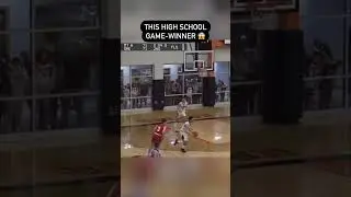 This high school game-winner is HYPE 😱 