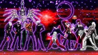 Kof Mugen Orochi K´ Team VS Orochi Iori Team!!