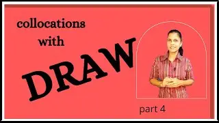 How  to use the word DRAW correctly! English with Sam