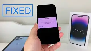 An update is required to use cellular data on this iPhone (FIXED)