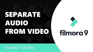 How to Separate Audio from Video in Filmora 9 Tutorial