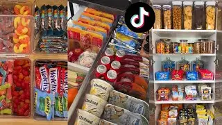 [ASMR] Chips,Chocolates and Snacks Drawer/Pantry Restock and Refill TikTok Compilation