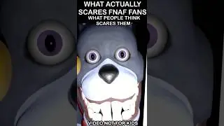 WHAT ACTUALLY SCARES FNAF FANS | FNaF Movie 2 MEME (VIDEO NOT FOR KIDS)