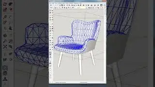 sketchup modeling sofa 