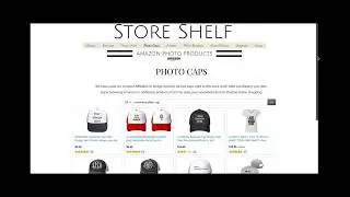 Store Shelf Amazon Store for Photographers. Only $150 + $20 per month for hosting