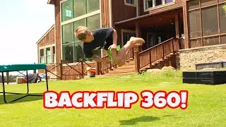 Backfflip 360 Tutorial In 1 Minute!