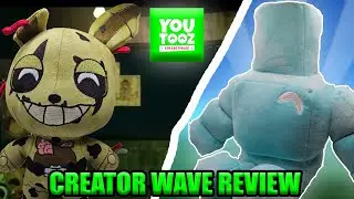 Youtooz | Fnaf Creator Wave Review | Springtrap and Animdude Plush Review