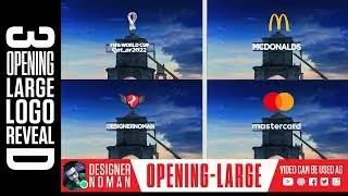 Opening large Logo Reveal | Intro video Logo Animation | (VIDEO NO: 